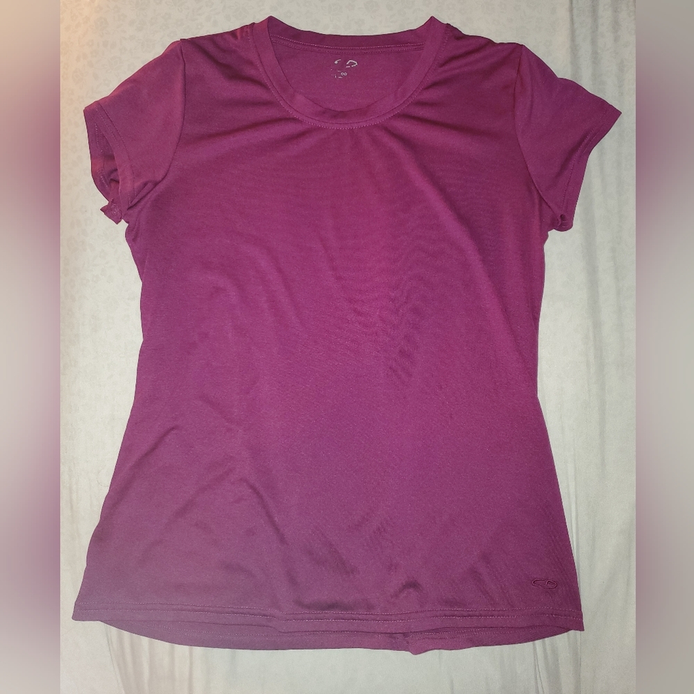 Purple Athletic shirt